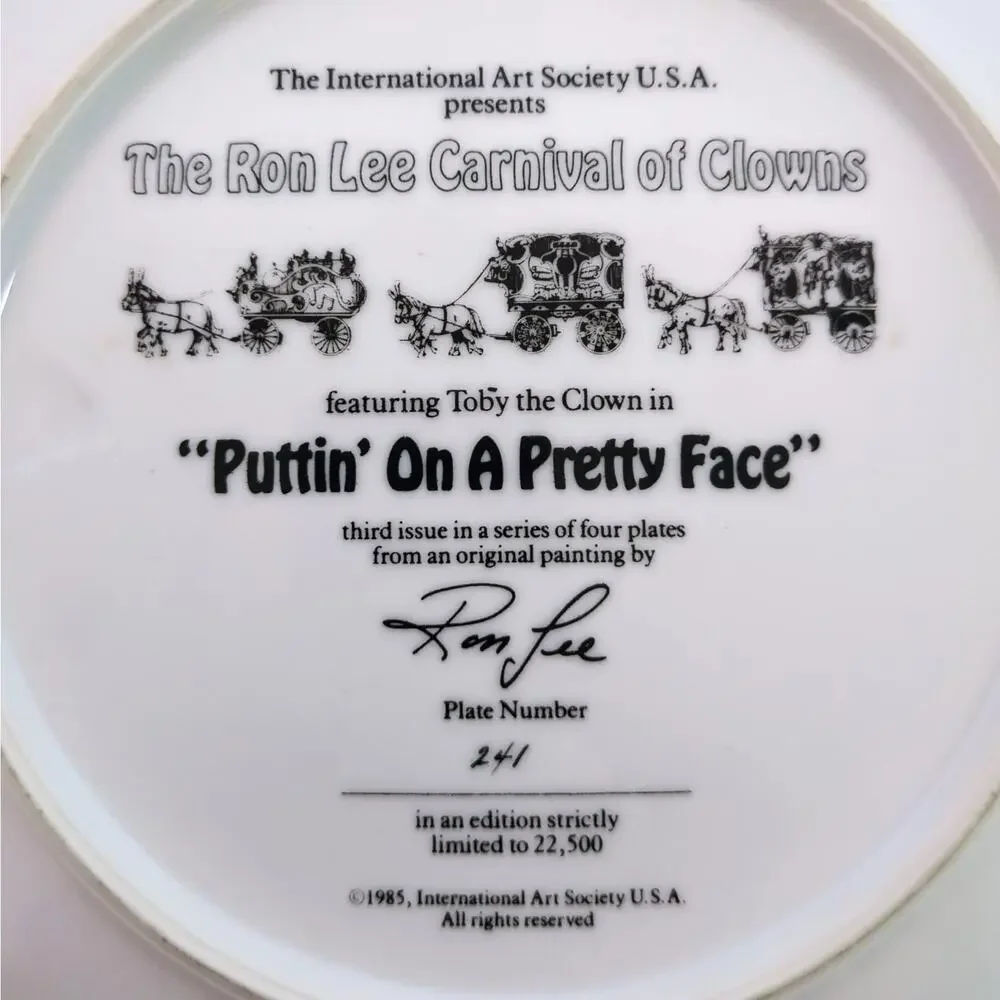 Ron Lee Carnival Of Clowns 